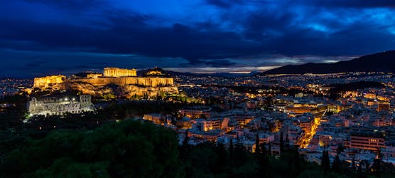 Athens by night private guided tour